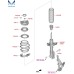 MOBIS FRONT SHOCK ABSORBERS KIA CERATO FORTE K3 2018-20